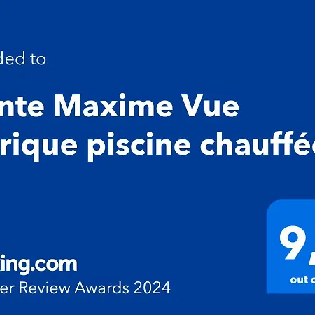 Maxime Vue Féerique Piscine Chauffée *